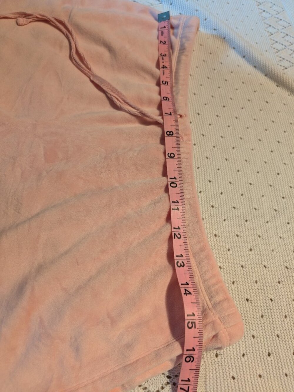 Plush Rachel Zoe shorts pink and white size medium - Picture 9 of 10